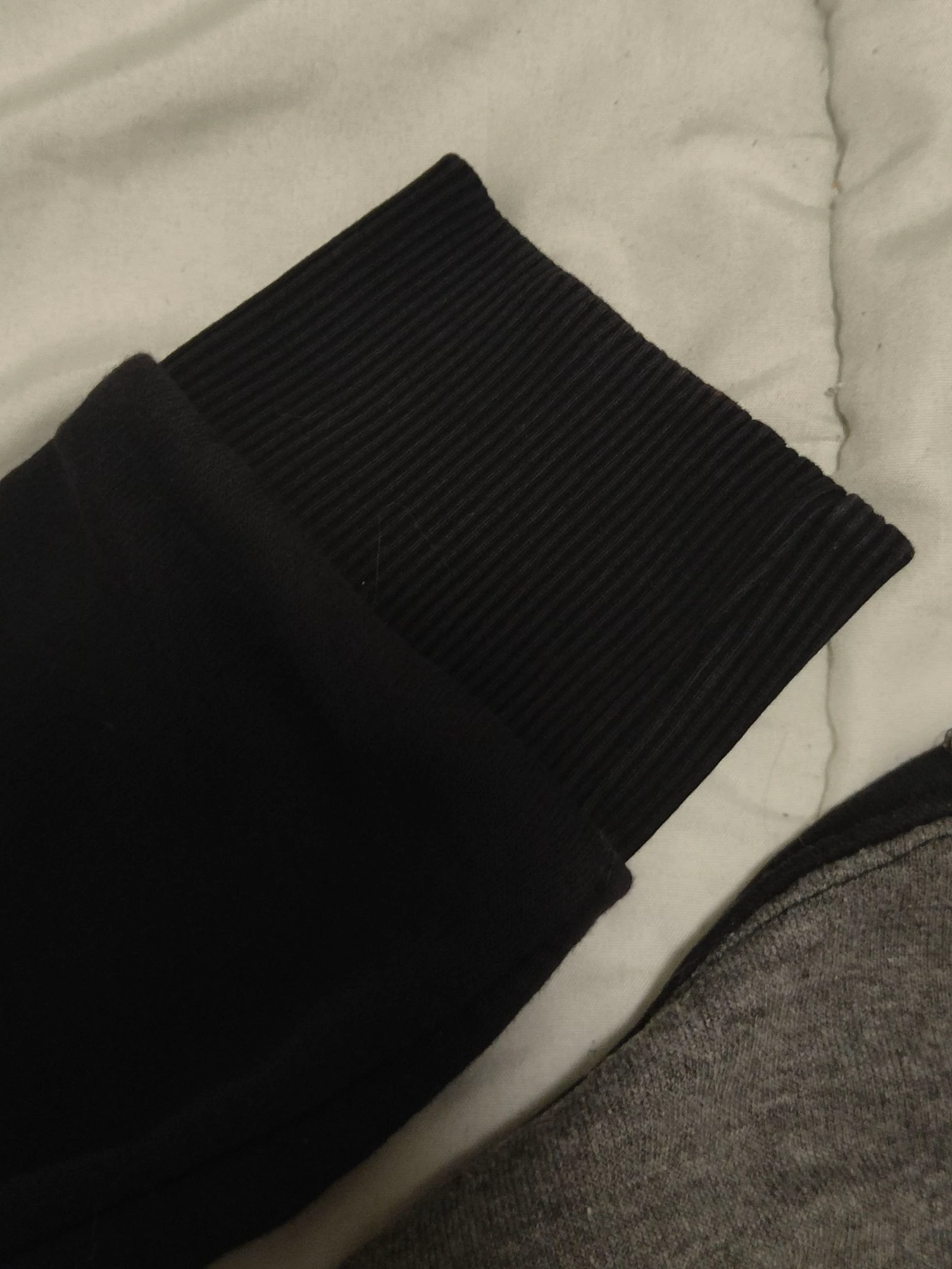 Jersey Hugo Boss hombre talla L negro/gris y banda verde con logo bordado – photo 6